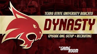 The Introduction: Setup & Recruiting | NCAA Football 14 Dynasty Mode, Ep. 1