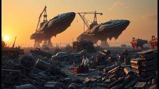 An Alien Junkyard Ship Gets Repaired by a Human—Becomes a Galactic Powerhouse | HFY Tale