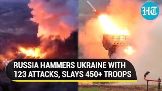 Over 450 Ukrainian Troops Killed As Russian Rockets Roar Near Avdiivka | Watch
