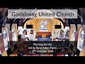 27 October 2024 - Morning Service led by Revd Adam Payne