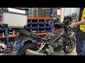 telanjangin honda cb400x gegara ganti kabel stater handling sebelah kanan