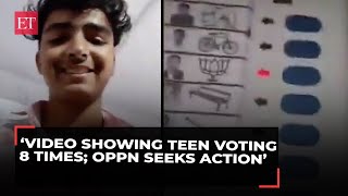 Lok Sabha election 2024: EC takes cognizance of video showing teen voting 8 times; Ops seeks action