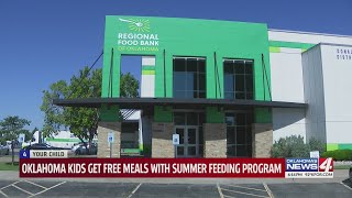 Oklahoma kids get free meals with summer feeding program