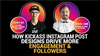 How Kickass Instagram Post Designs Drive More Engagement & Followers - Interview with Chris Do