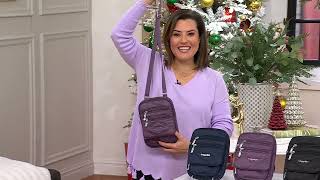 Baggallini RFID Journey Crossbody Bag on QVC