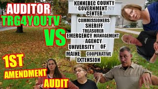 Auditor VS Kennebec Government Center 1st Amendment Audit Augusta Maine