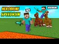 Minecraft Speedrunner vs Hunters with Herobrine | Funniest Manhunt Ever