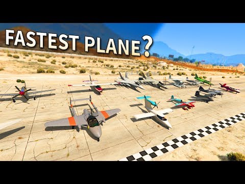 GTA V - Which is the Fastest Plane? GTA V - Which is the Fastest Plane?