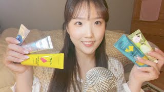 𝐀𝐒𝐌𝐑 | 핸드크림 바르는 계절이 왔어요☺️🧵, 자기 전에 듣는 수다 ASMR, 손 소리, 토킹, Hand Cream ASMR, Chit chat♡