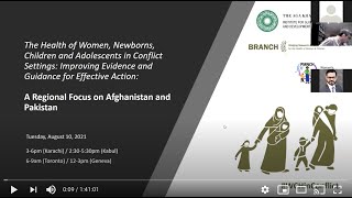Women, Newborns, Children and Adolescents Health - A Regional Focus on Afghanistan and Pakistan