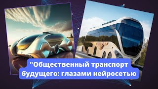 Взгляд в будущее, нейросеть создала общественный транспорт следующего поколения\