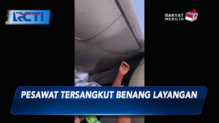 HEBOH! Benang Layangan Nyangkut di Baling-Baling Pesawat Bandara Iskandar - SIP 04/10