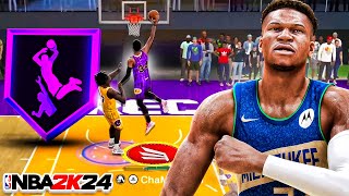 POSTERIZER + GIANNIS ANTETOKOUNMPO BUILD is a CHEAT CODE in NBA 2K24! UNLIMITED CONTACT DUNKS