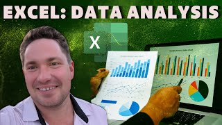 Data Analysis using Excel: Summary Stats, Bar Charts, and T-Tests