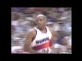Charles Barkley between the legs and hits the shot over Antoine Carr #mvp #playoffs #nba