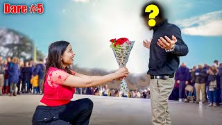 I Proposed a Stranger in Public ❤️ ! *extreme dares in Public Part - 3*
