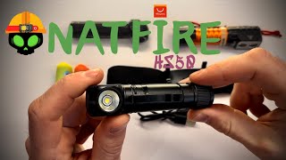 Фонарик NATFIRE HS50 🔦 c AliExpress