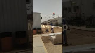 మా క్యాంపు సౌదీ లో 👌🏠| my camp accommodation in Saudi Arabia 👌🏠| #shorts #viral