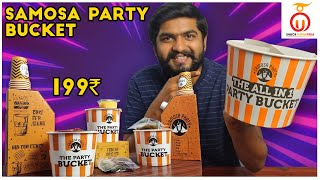 Samosa Party - Bucket of The Month (February Special) | Kannada Food Review | Unbox Karnataka