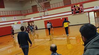 Wheeler Middle School basketball ball game.