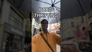 Come thrifting with me in Paris. Pls rate my French accent 🙏#thrifting #vlog #paris