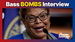 LA Mayor Karen Bass struggles in disaster Interview