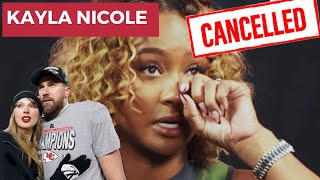 KAYLA TRIES TO DO DAMAGE CONTROL AFTER GETTING CANCELLED