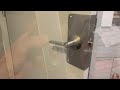 How to repair kicked in door, door handle repair, broken door jam repair