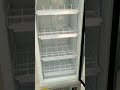 Vertical upright freezer glass door display refrigerator for grocery and supermarket