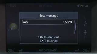 Sensus Connect: Text messages sent to car by iPhone