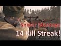 Heroes & Generals: Sniper Montage - 14 Kill Streak