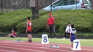 2015.10.11 白川力記念 小学6年生男子4×100ｍR決勝