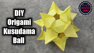 Crystal Star - Kusudama Denver - Lawson Tutorial - Origami Kusudama Ball Making for Beginners