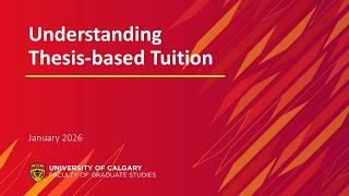 Understanding Thesis-based Tuition Fees