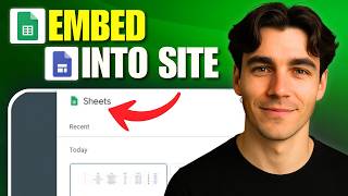 How To Insert Google Sheets To Google Sites (Tutorial 2026)