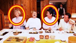 【海外の反応】驚き！夏休み中の安倍首相に世界が仰天！歴代首相と大爆笑！外国人「中国では絶対無理だな！ｗ」