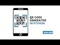 Mini- project : QR code generator(in python 🐍) | Python project complete tutorial