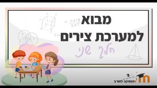 מבוא למערכת הצירים   חלק שני (מוודל מתמטיקה לחט\