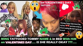 Nicki Minaj Sister is Dating Cardi B Ex Boyfriend Tommy \u0026 she Got him Tatted, Video in BED together😲