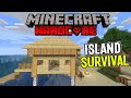 Building a Cozy Beach House! (Minecraft Island Survival) Part 4