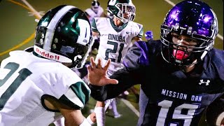 Dinuba vs Mission Oak 🏈🔥 Wild Season Finale on Halloween Night 🎃 2024 #maxpreps #football #sports