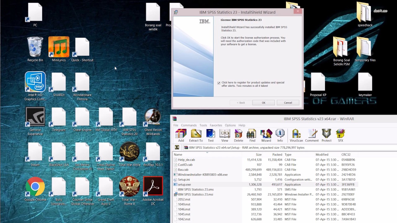Tutorial Cara Install Ibm Spss Version 23 Youtube