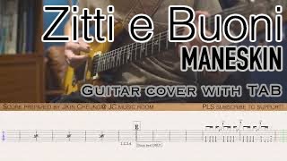 Zitti e Buoni- Måneskin (Guitar Cover with TAB)