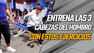 ENTRENA LAS 3 CABEZAS DEL HOMBRO CON ESTOS EJERCICIOS |🔥🥵  - Frank Serapión.