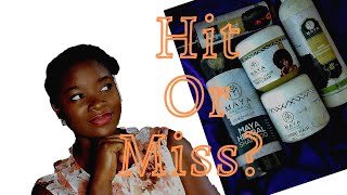 FIRST IMPRESSION NIGERIAN HAIR CARE LINE|MAYA ORGANICS ON TYPE 4 HAIR #type4hair #productreview