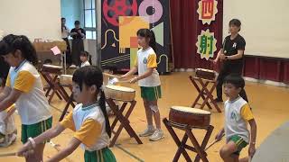 虎林國小第64屆畢業典禮 太鼓表演