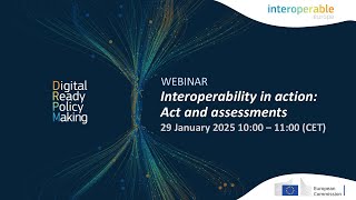 DRPM  Webinar | Interoperability in action: Act and assessments