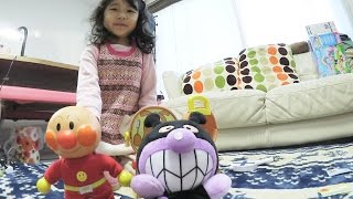 ●普段遊び●アンパンマンドクターバッグでお医者さんごっこ遊びました＾＾まーちゃん【4歳】おーちゃん【2歳】