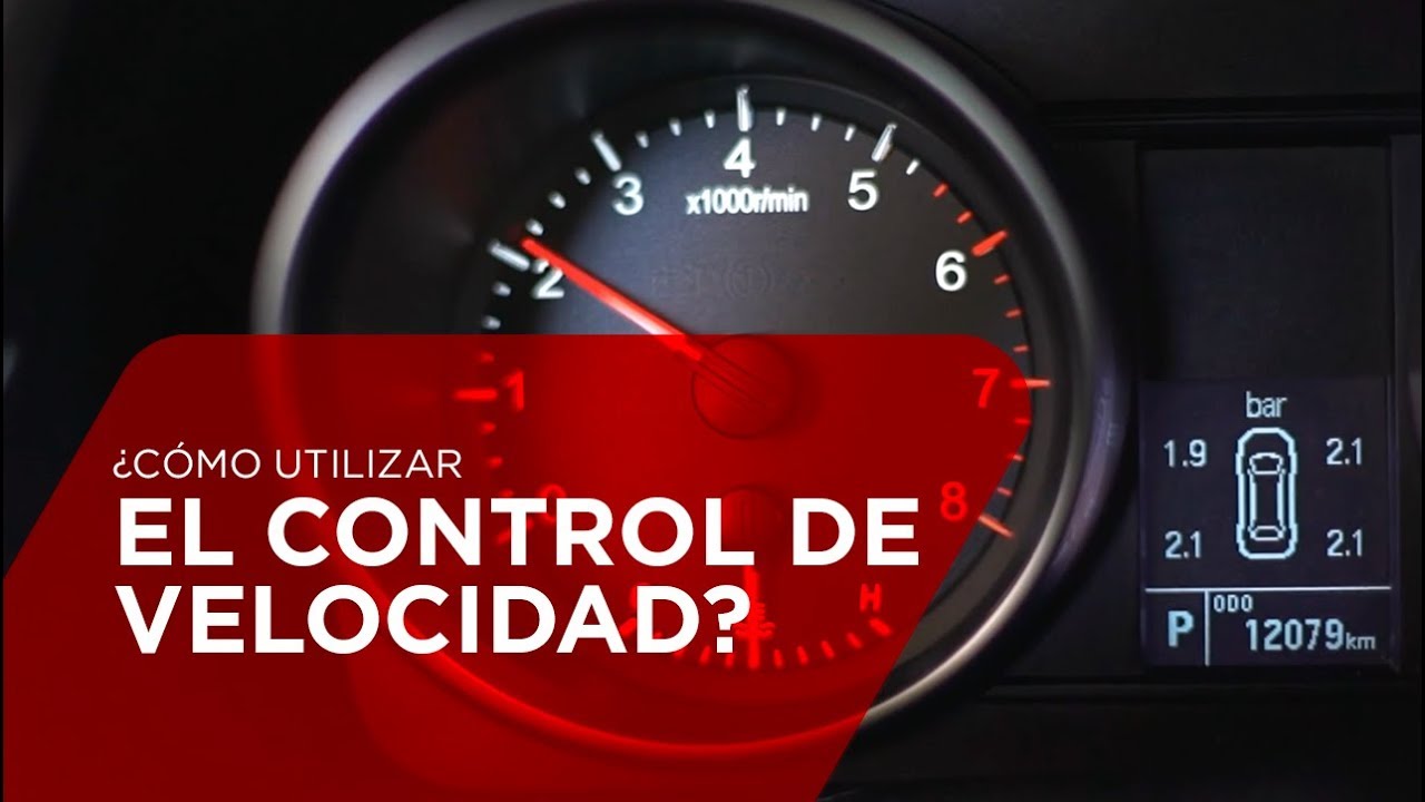 ¿Cómo Utilizar El Control De Velocidad? - YouTube