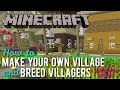 How to Make your own Village and Breed Villagers in Survival How to Make your own Village and Breed Villagers in Survival